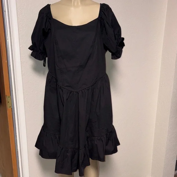 #T311- NWOT - Torrid Nightfall Corset Midi Dress- sz 18 - Picture 6 of 9